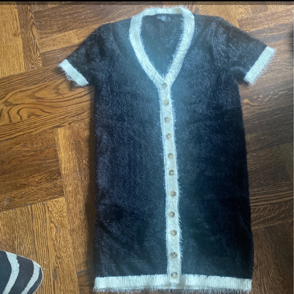 Fuzzy Sweater Dress